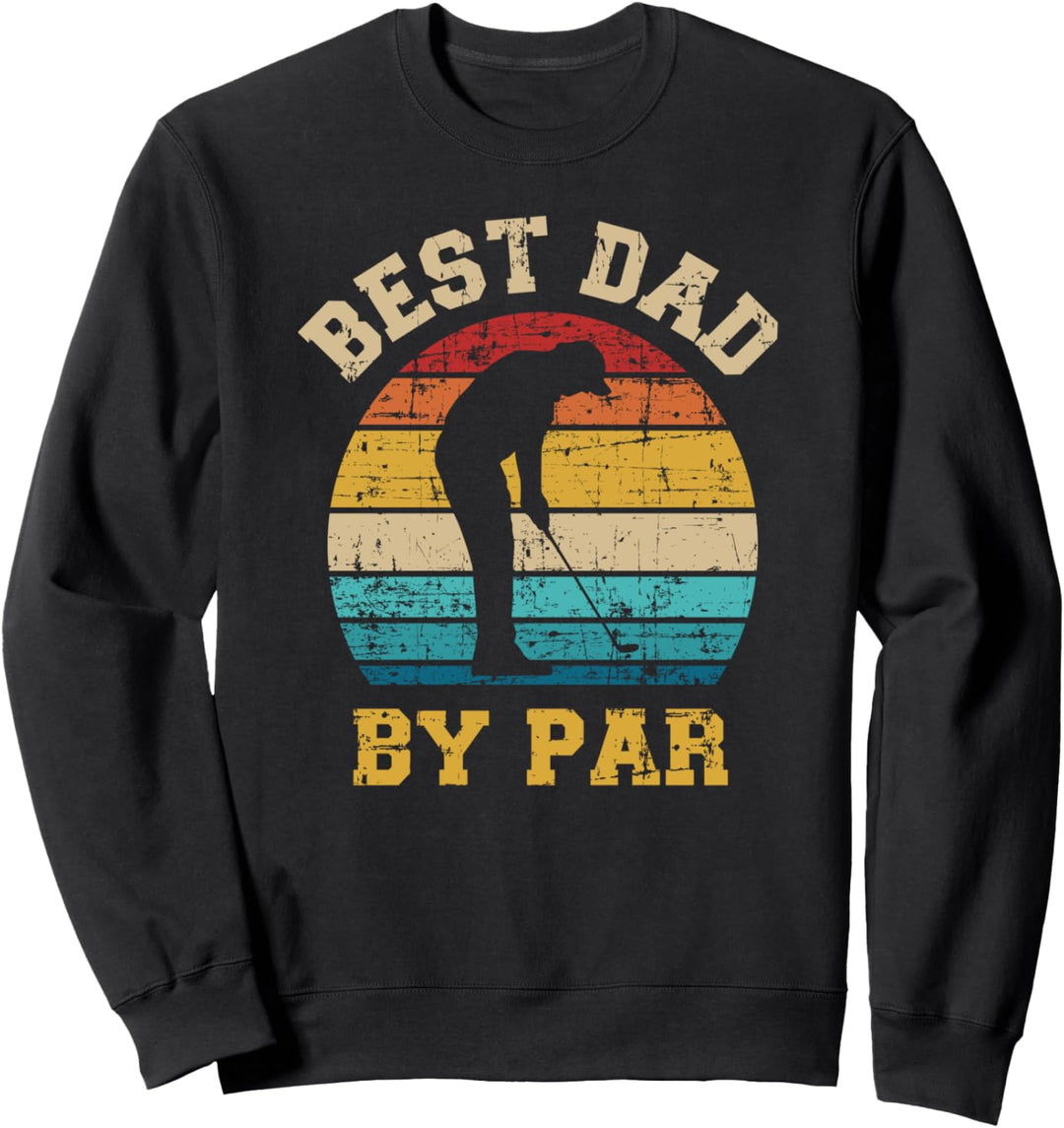 Bester Papa Vater Geschenk für Golfer Sweatshirt
