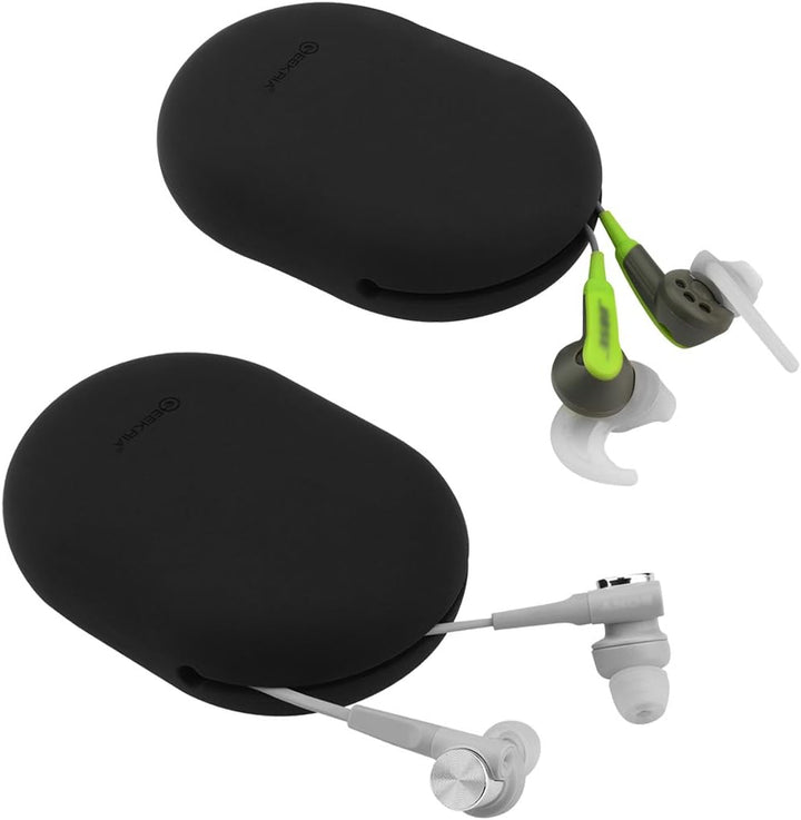 Geekria 2PCS Silikon-Hülle für Beats PowerBeats, Jabra Sport Pace, Bose SoundSport, Senheiser In-Ear