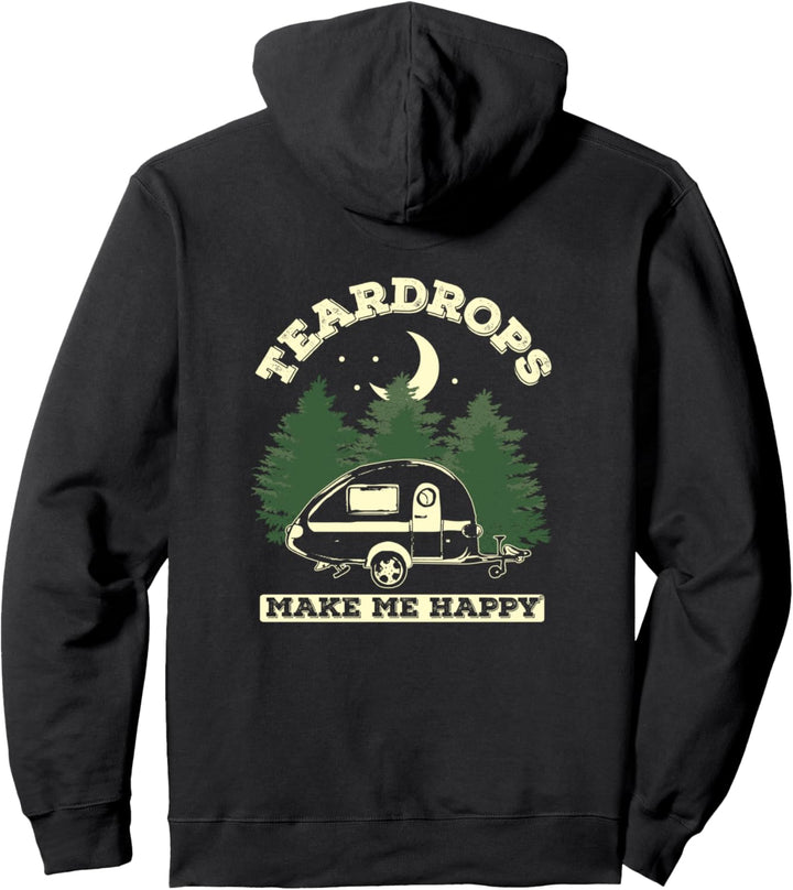 Machen Teardrops mich glücklich Pullover Hoodie