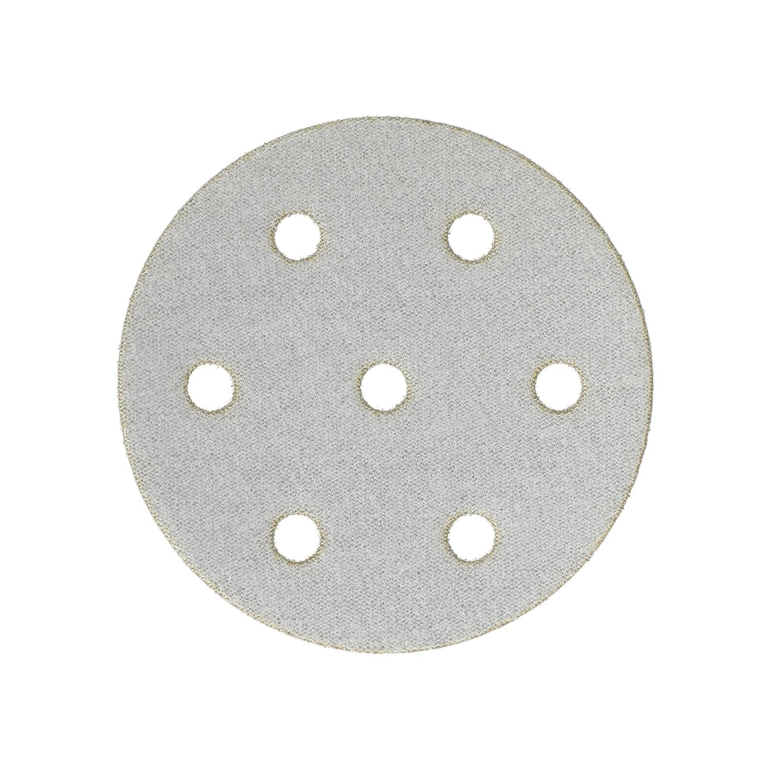 Mirka Iridium Premium-Schleifpapier Ø 90mm Klett 7-Loch, Korn 120, 50 Stk/Zum Schleifen von Lack, Sp