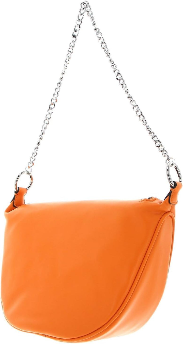 Seidenfelt Schultertasche Erwachsene-Weiblich Orange One Size