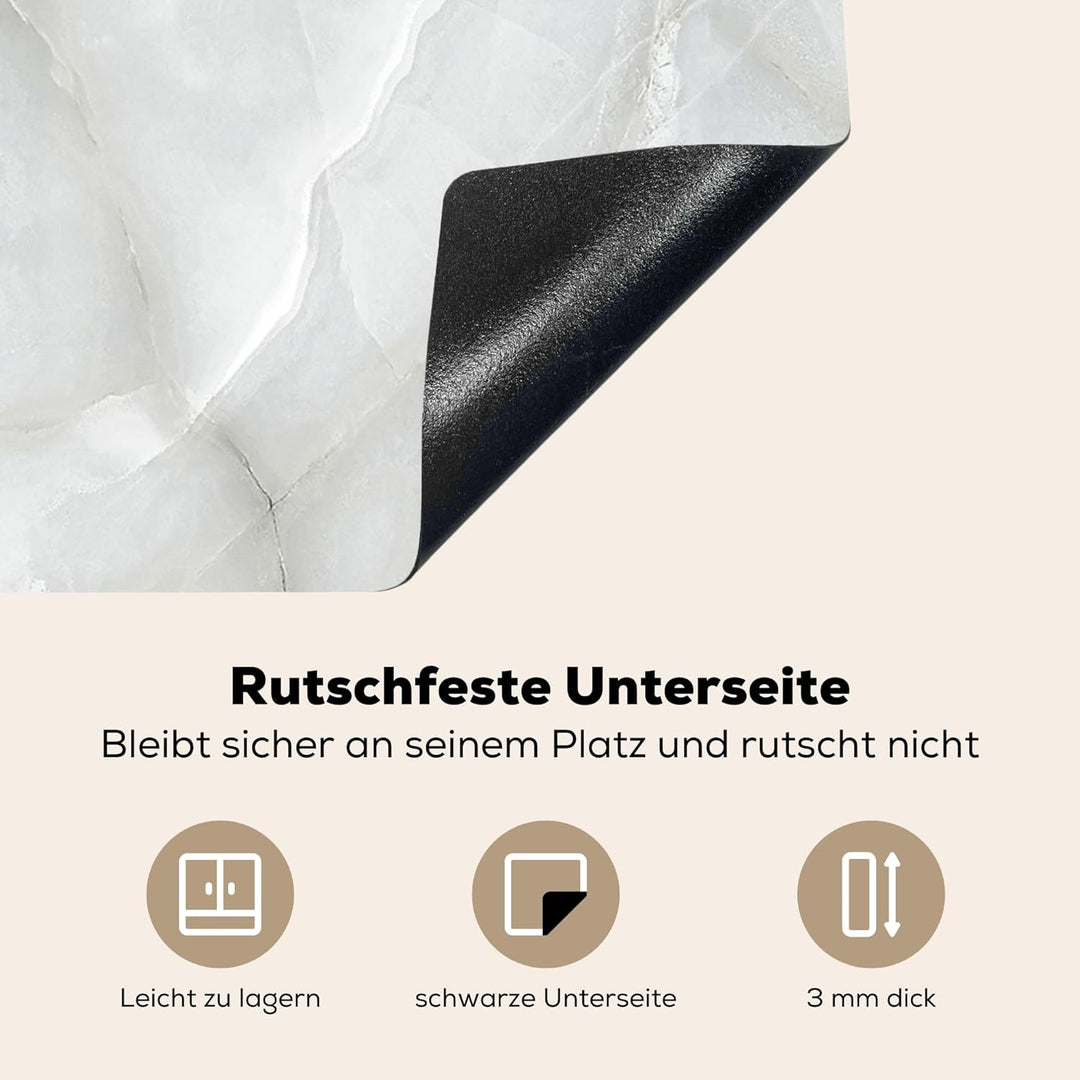 KitchenYeah© Herdabdeckplatte Einteilig Induktionsmatte Küche Abdeckung Ceranfeld Herd Abdeckplatte