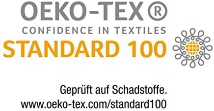 Moon-Luxury Ganzjahresdecke Bettdecke Steppbett Bezug aus 100% Baumwolle Satin 95° Kochfest (140 x 2