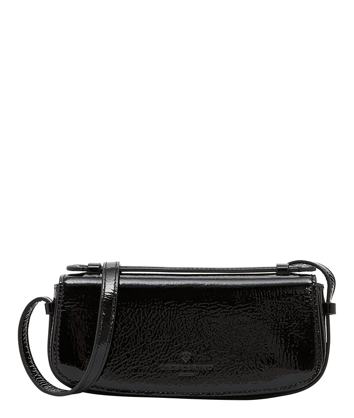 Liebeskind Berlin SADIE NAPLACK Crossbody, Extra Small (HxBxT 10cm x 21cm x 4cm), Black