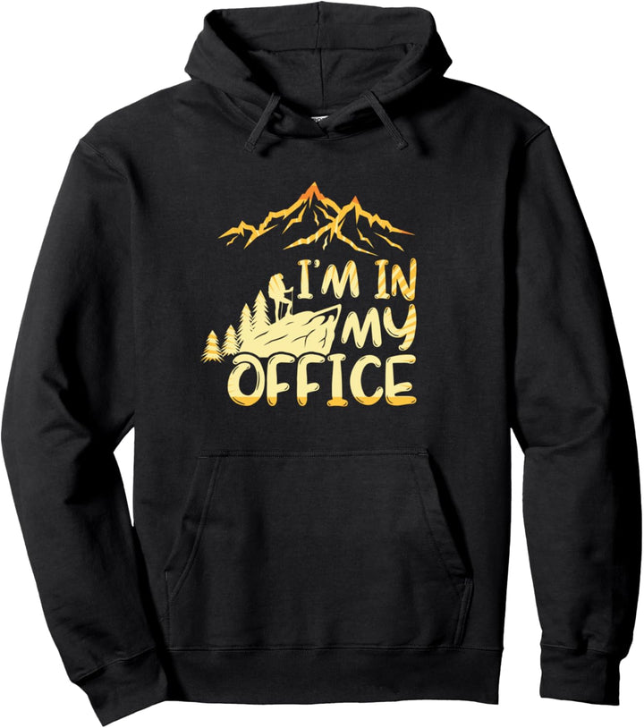 Büro Home Office Wandern Geschenk Wanderer Wandern Pullover Hoodie
