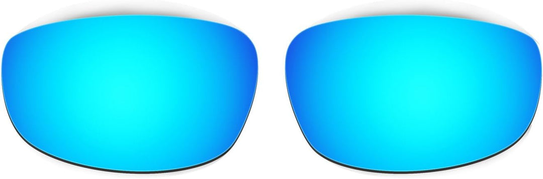 HKUCO Plus Mens Replacement Lenses For Oakley Split Jacket Red/Blue Sunglasses