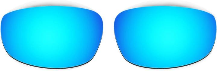 HKUCO Plus Mens Replacement Lenses For Oakley Split Jacket Red/Blue Sunglasses