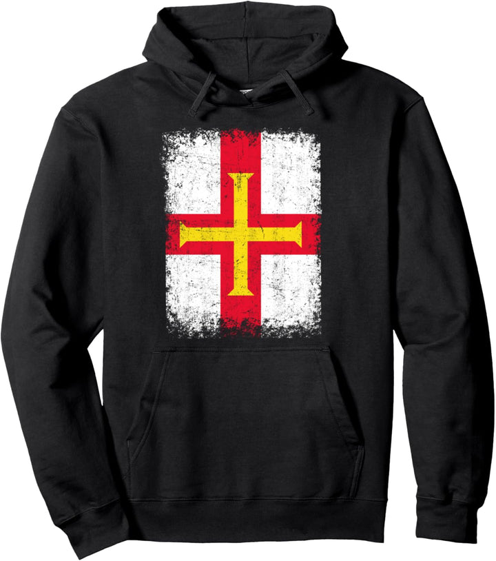 Guernsey Flagge Guernsey Geschenke Love Guernsey Pullover Hoodie