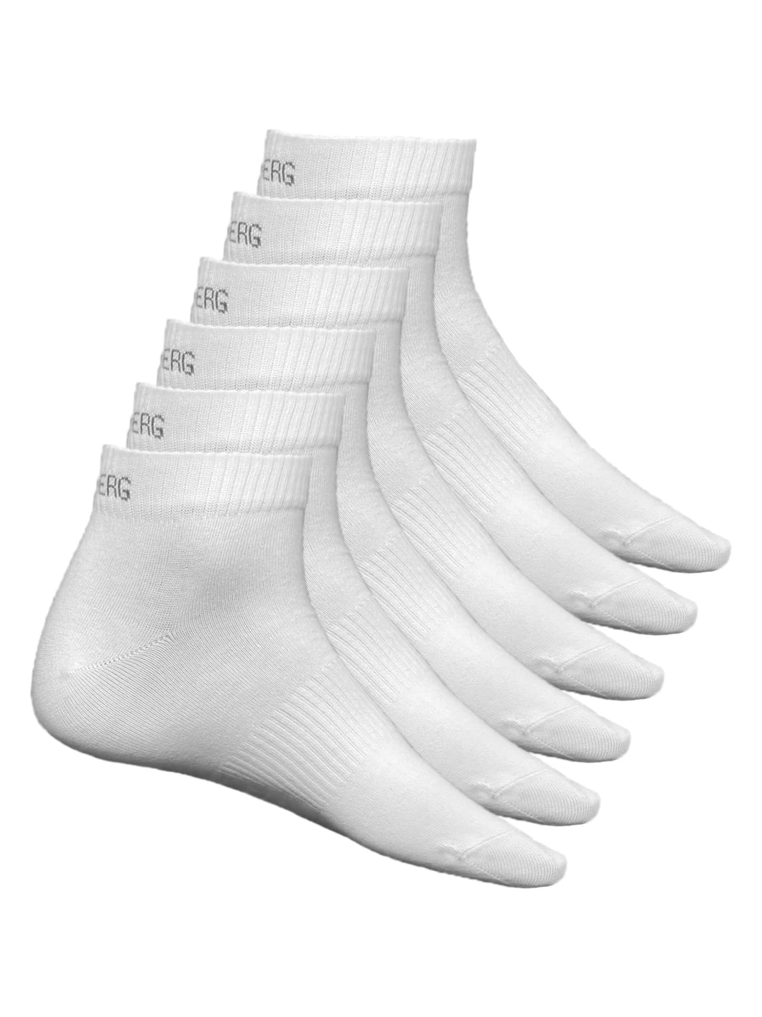 Romberg Unisex Ankle Socks, 6er Pack 35-38 Weiss, 35-38 Wei&amp;
