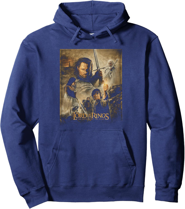 The Lord of the Rings Return of the King Poster Pullover Hoodie