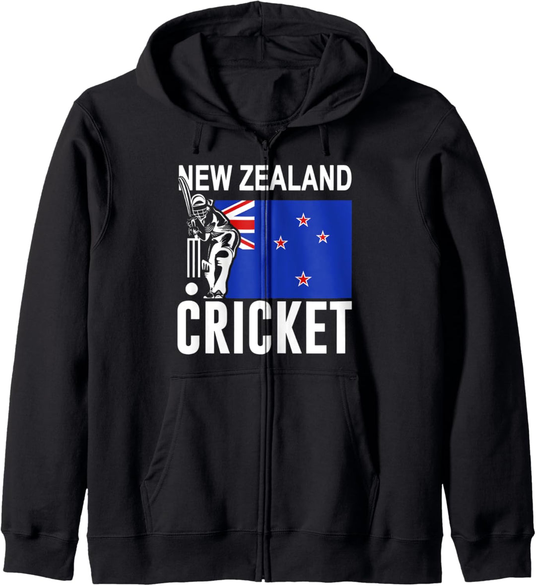 Neuseeland Cricket Neuseeland Flagge Kapuzenjacke