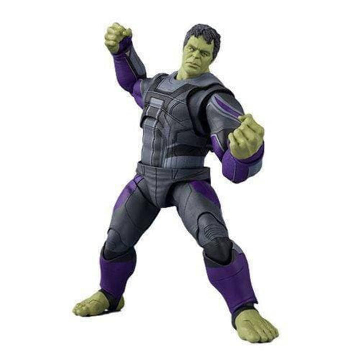 BANDAI Hulk Marvel Comics Avengers Endgame S.H. Figuarts 19 cm Actionfigur, Mehrfarbig