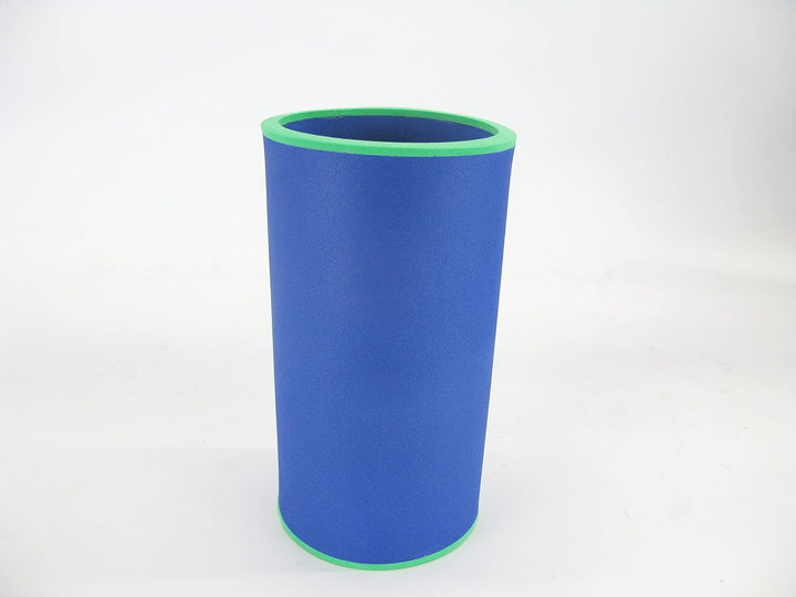 4 hochwertige Qualitätskühler aus 5-6 mm dickem Neopren für 0.5L Flaschen in der Farbe Blau (4x blau