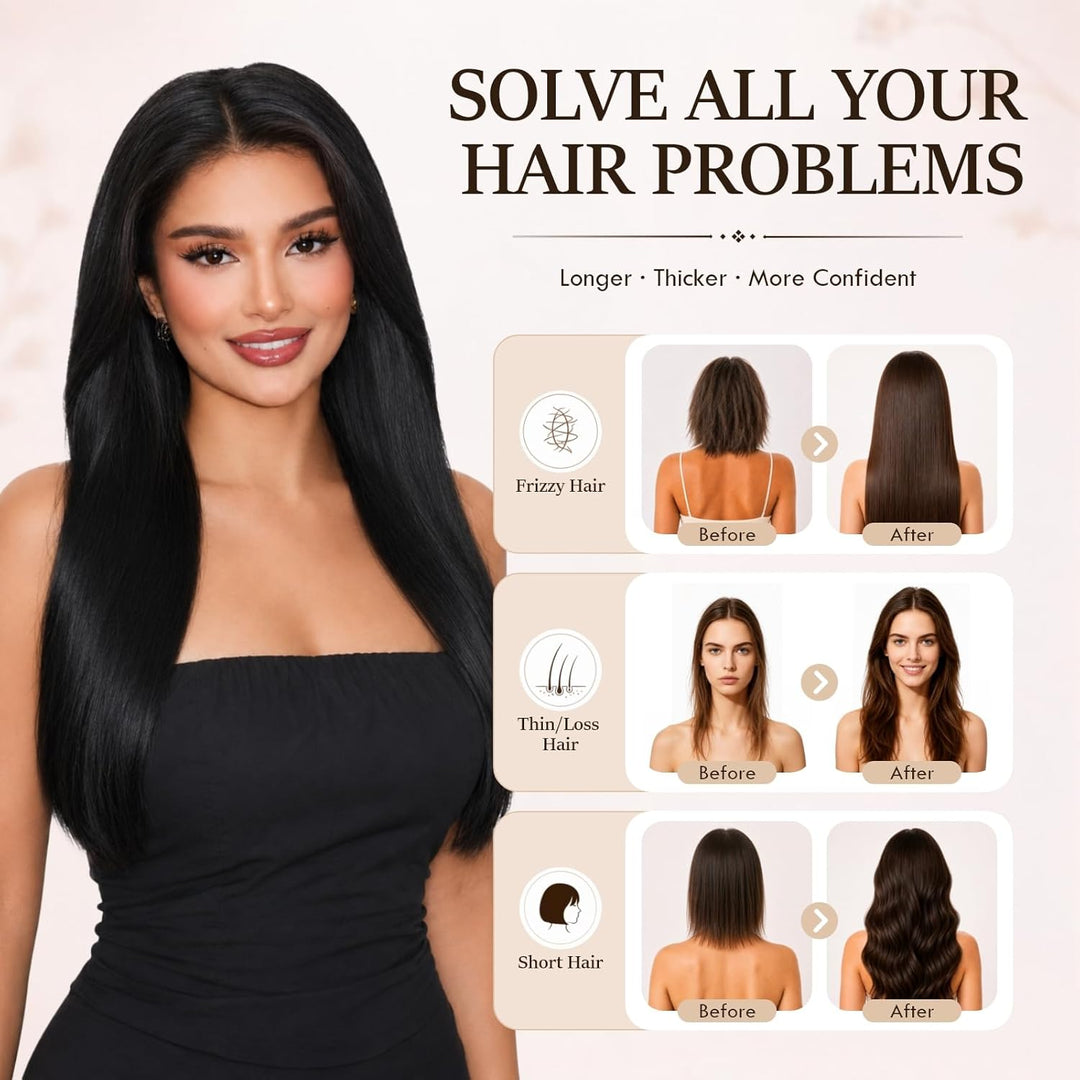 Rich Choices Extensions Echthaar Bonding U Tip keratin bondings Haarverlängerung Echthaar Hot Fusion