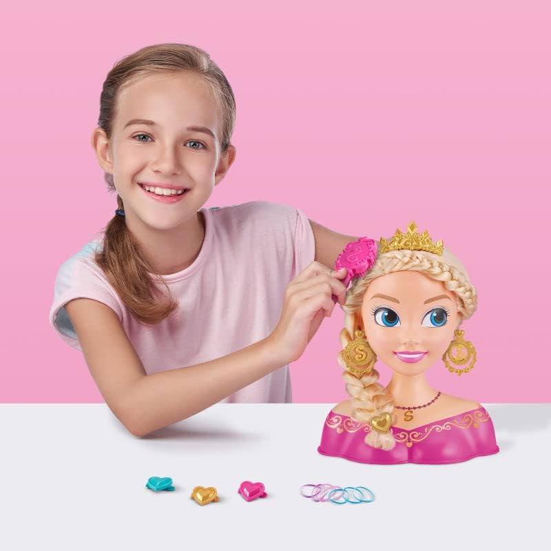 Sparkle Girlz Prinzessin Haarstyling Kopf