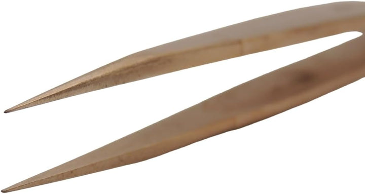 KD89 Horotec MSA12.306-B5 – Pinzette, stark, spitz, Bronze, Länge 125 mm, bronze