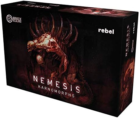 Asmodee | Awaken Realms | Nemesis – Karnomorphs | Erweiterung | Expertenspiel | Dungeon Crawler | 1-