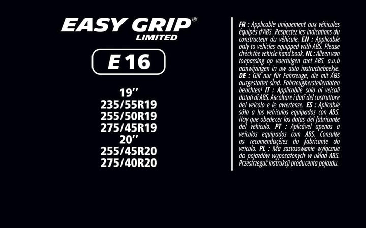MICHELIN Schneekette Easy Grip Limited 16 E16, E16