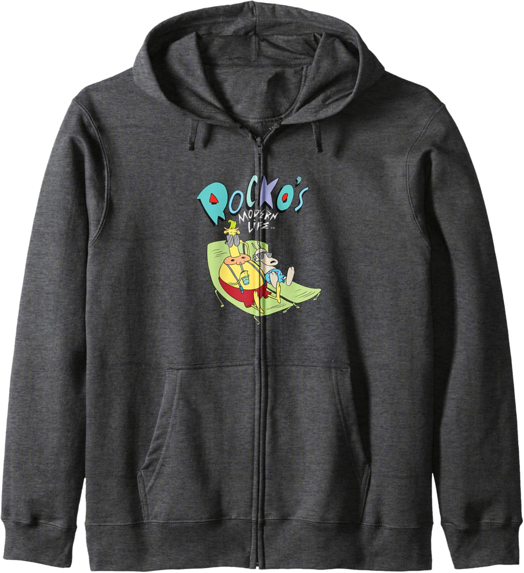 Nickelodeon Rocko's Modern Life Heffer And Rocko Tanning Kapuzenjacke