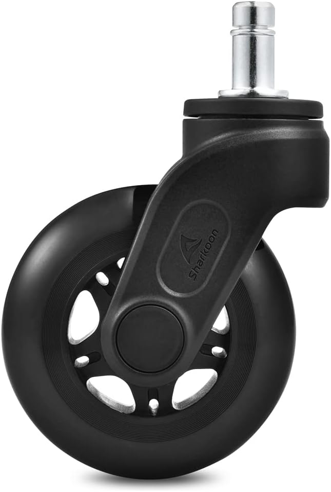 Sharkoon SW10, Ersatzrollen für Gaming- oder Schreibtischstühle, 75mm