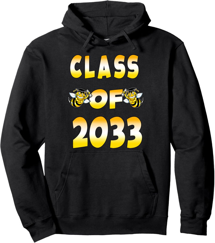 Nette Bienen-Klasse von 2033 1. Tagspass-Abschluss-Geschenk Pullover Hoodie