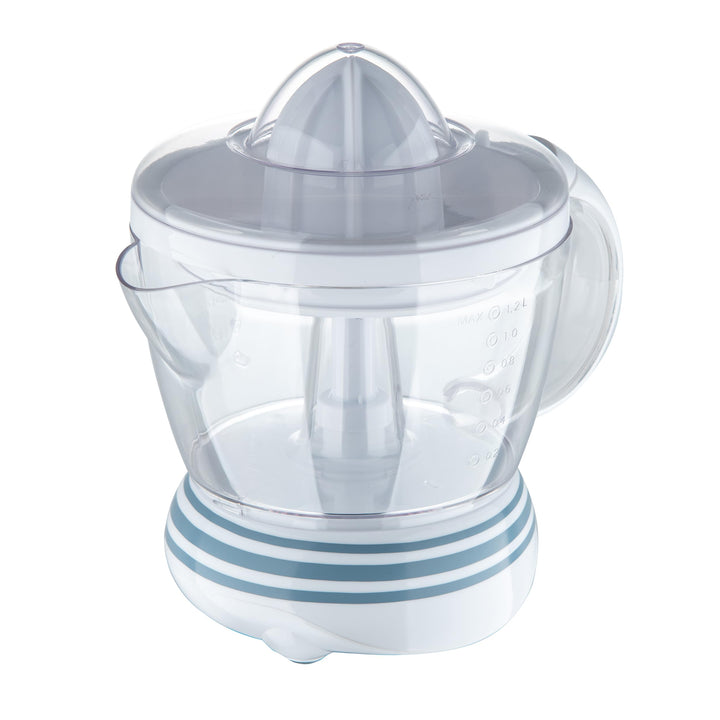 Bergner NOIA - Entsafter 40W 1.2L - Automatischer Motor - 2-Wege Drehung - Transparenter Behälter -