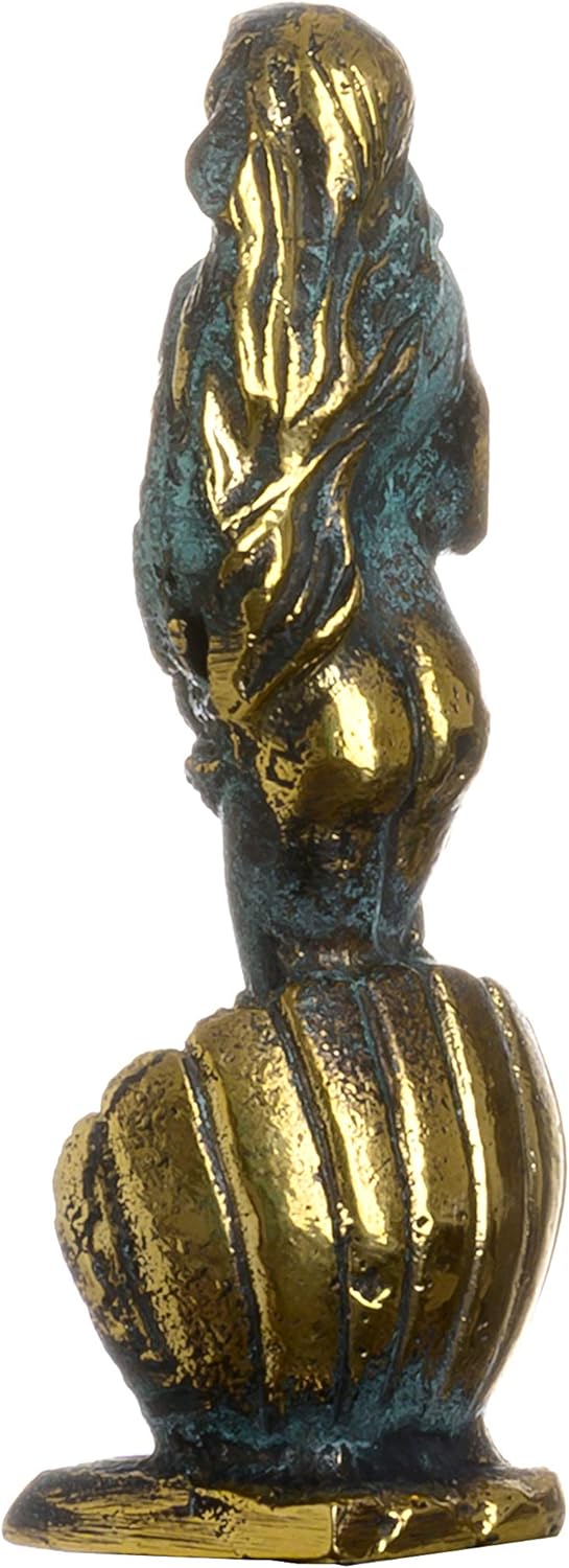 Rising Venus Aphrodite Zeus Tochter griechische Göttin massiv Bronze 8 cm