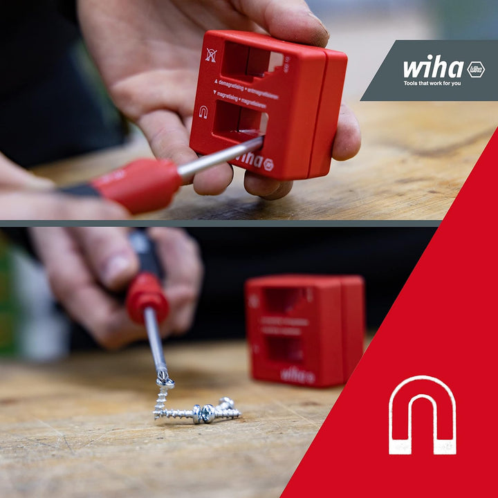 Wiha Magnetisierer/ Entmagnetisierer I Schraubendreher mit verschiedenen Grössen magnetisieren/entma