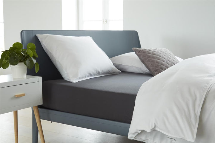 Beddinghouse Jersey Split-Topper-Spannbettlaken / 200*200/210 cm / Anthrazit