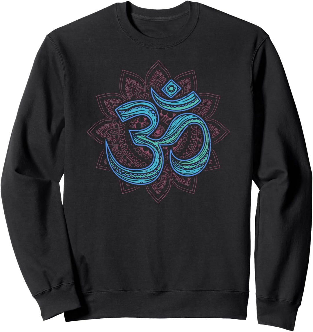 Yoga Buddha Om Goa spirituell Sweatshirt