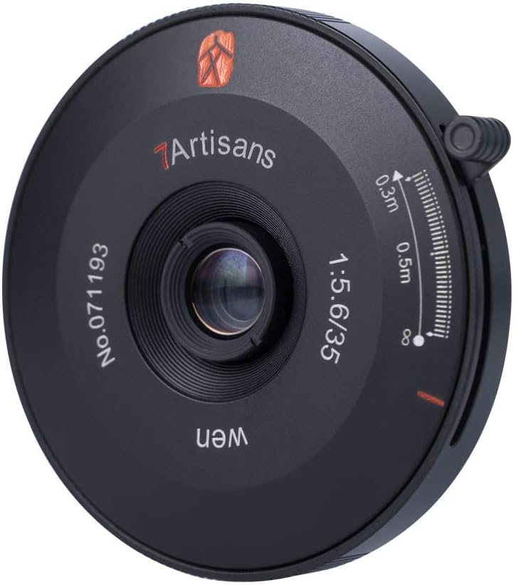 7artisans 35 mm f5.6 Vollformat-Objektiv, manueller Fokus, kompatibel mit Leica M-Mount für Leica M,