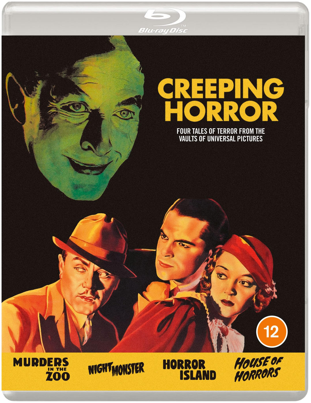 CREEPING HORROR (Eureka Classics) 2-Disc Blu-ray, Blu-ray