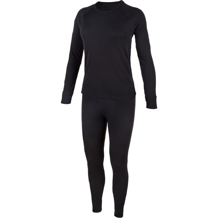 CMP Damen Damen-unterwäsche-Set aus Hemd und Hose Wäsche 42 Schwarz, 42 Schwarz