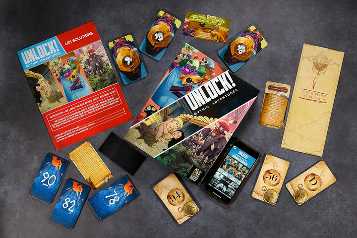 Space Cowboys Jeu - Unlock! Mythic Adventures
