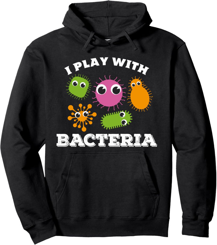 Lustige Mikrobiologie Bakterien Labortechnologie Geschenk Pullover Hoodie