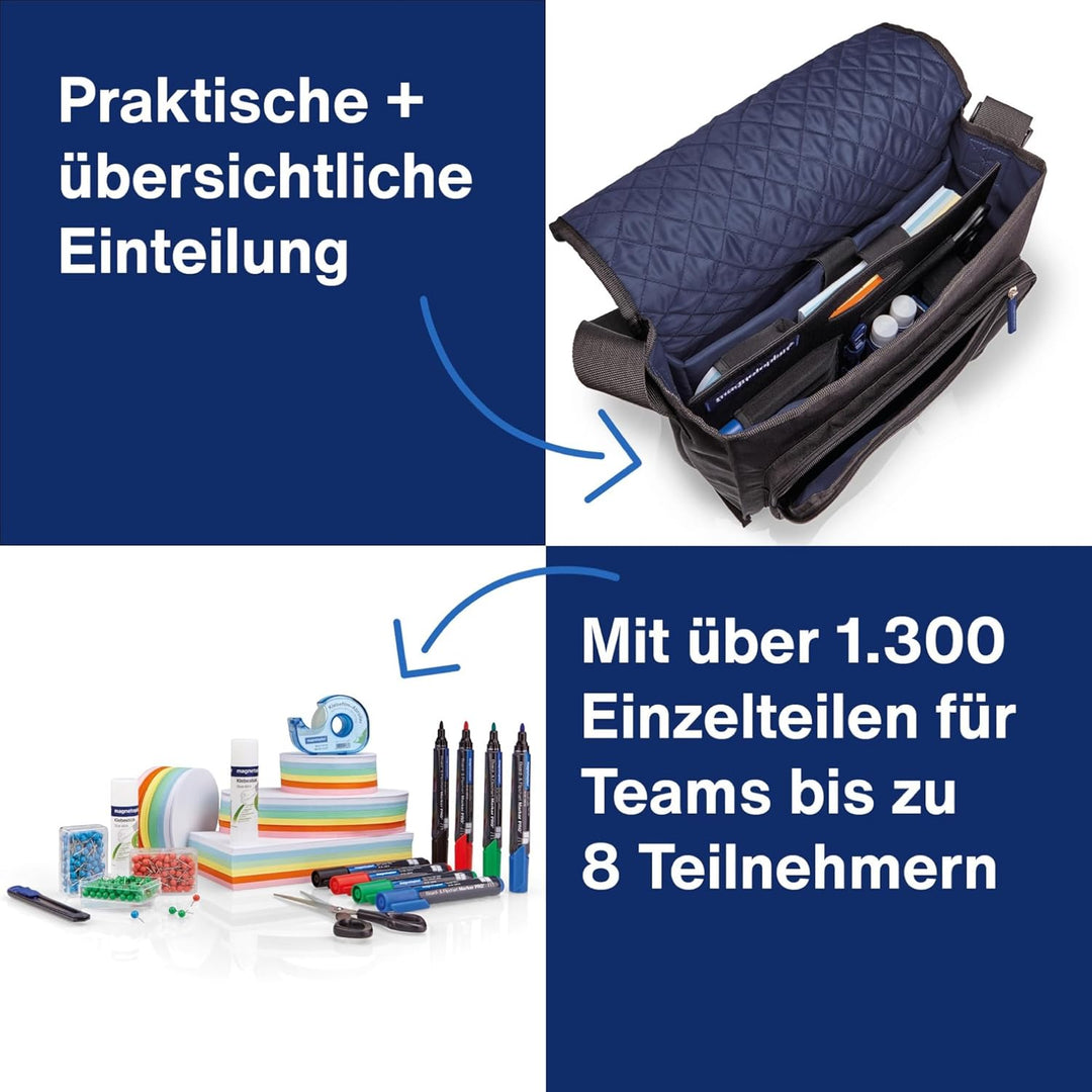 magnetoplan 11117 Moderat.tasche Messenger + Kit