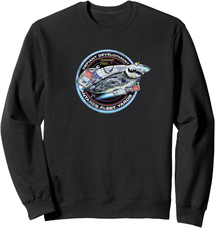 Star Trek Defiant Development Antares Fleet Yards Sweatshirt