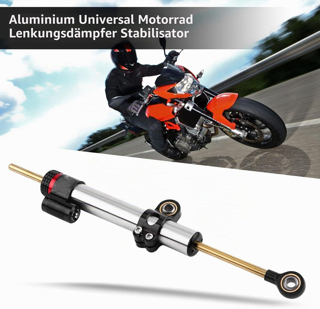 Lenkungsdämpfer Motorrad-Motorrad Dämpfer Stabilisator Motorrad Stabilisator Lenkung Dämpfer Einstel