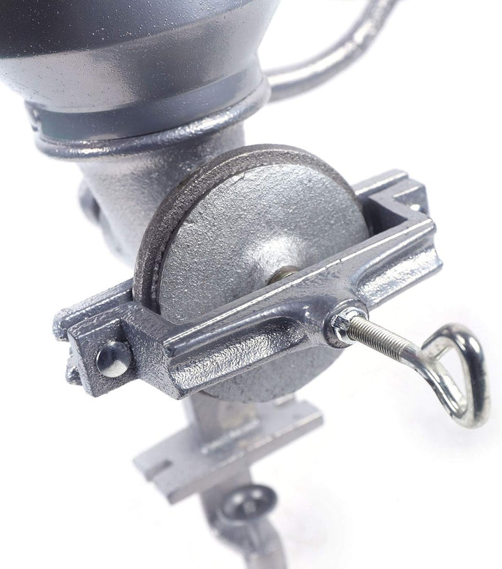 Manuelle Getreidemühle Kaffeemühle mit Trichter Getreidequetsche für Nuss, Kaffee, Getreide, Samen,