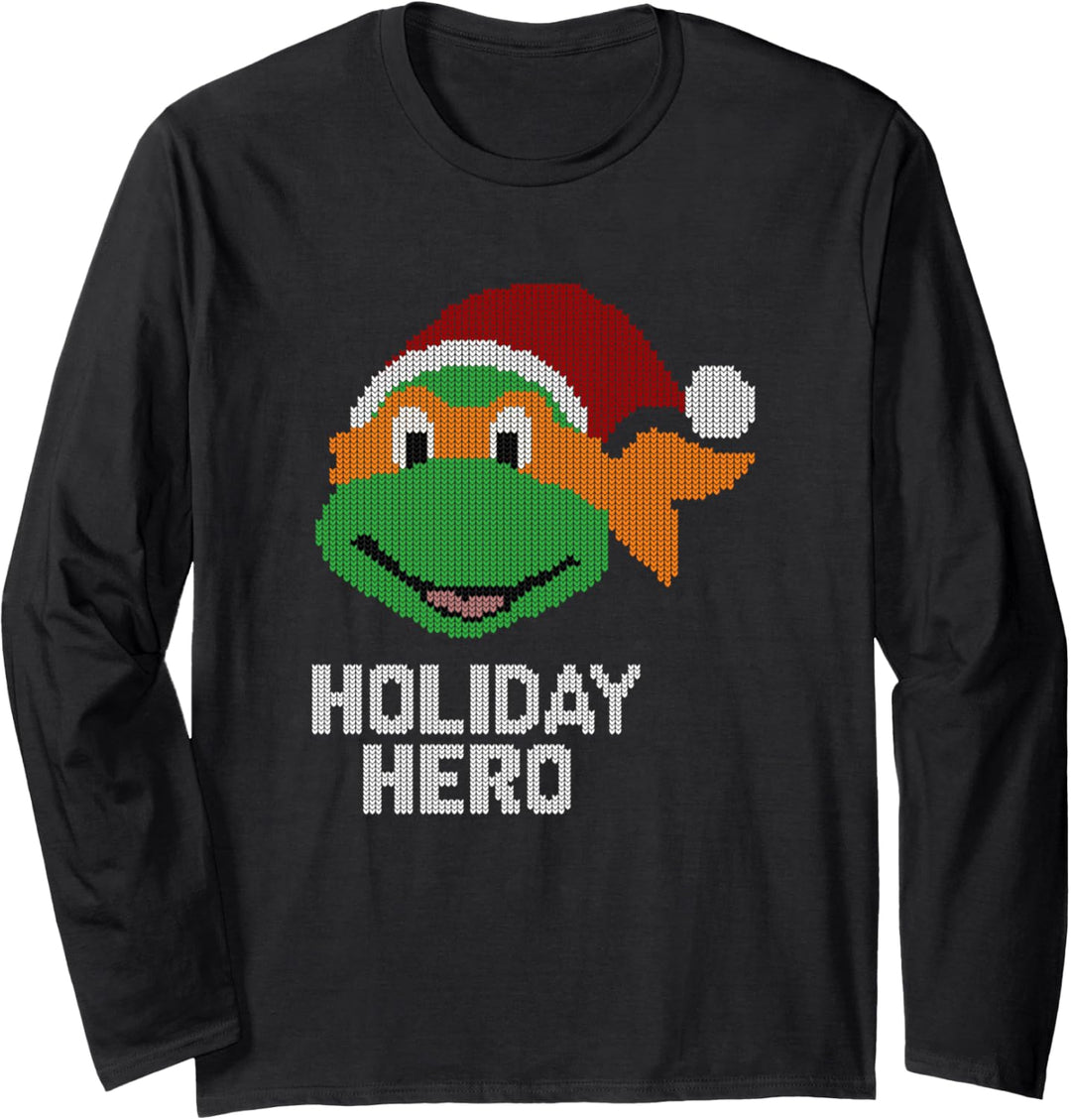 Teenage Mutant Ninja Turtles Santa Mikey Langarmshirt