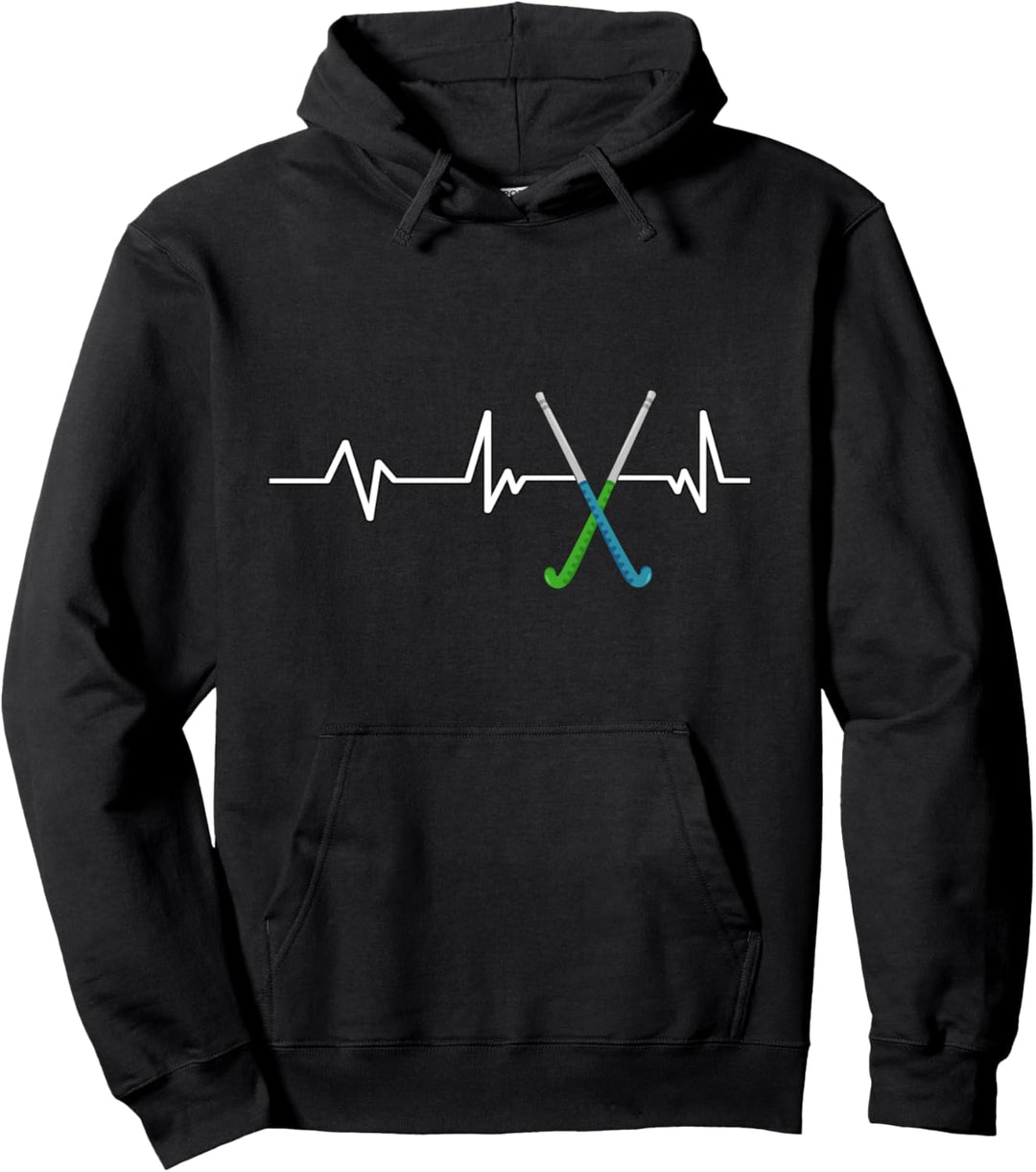 Feldhockey Herzschlag Feldhockey Geschenk Feldhockey Pullover Hoodie