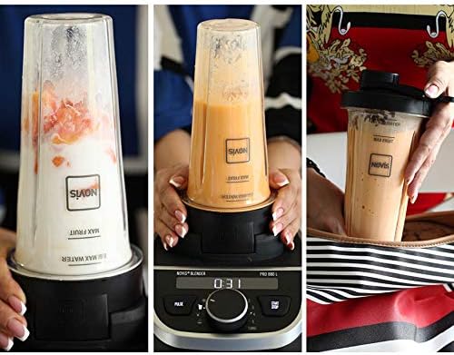 Novis 6680.03 On-The-Go ProBlender Starter Kit, Tritan Transparent