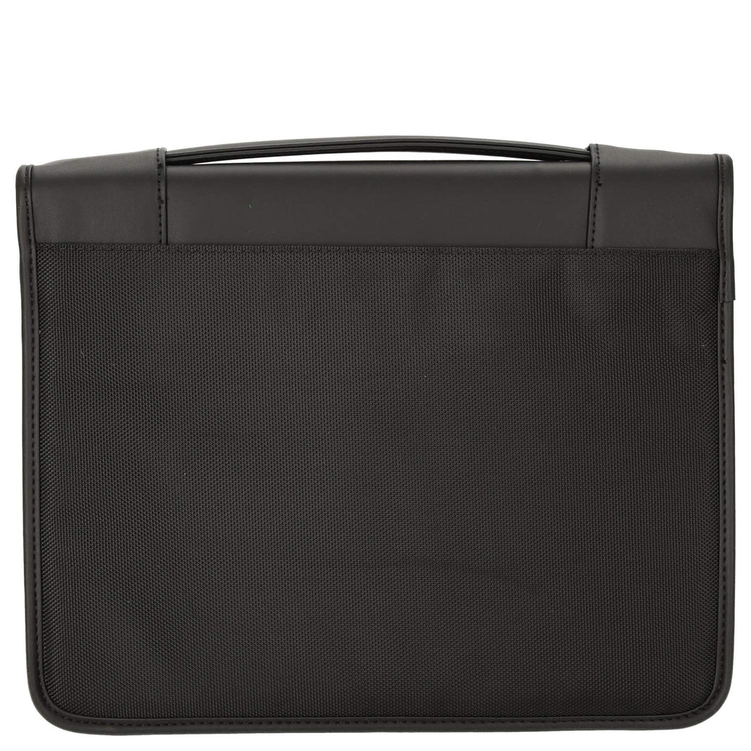 D&N Business Line Aktentasche, 35 cm, 5 Liter, Schwarz