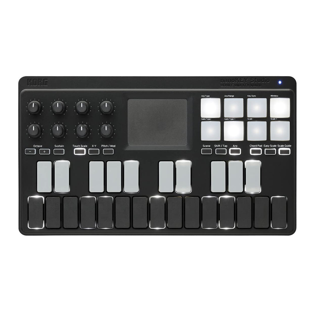 KORG NANOKEY Studio – Midi-Controller Studio Black, Studio Black