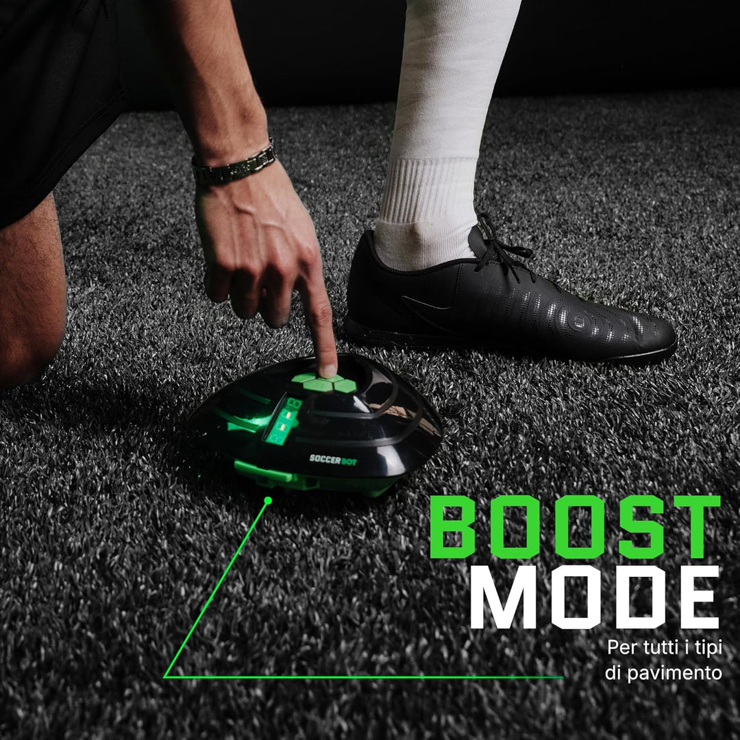 Soccer Bot Smart Ball, Roboter für den Innenbereich, Solo oder Multiplayer, ab 3 Jahren, MR100, Schw