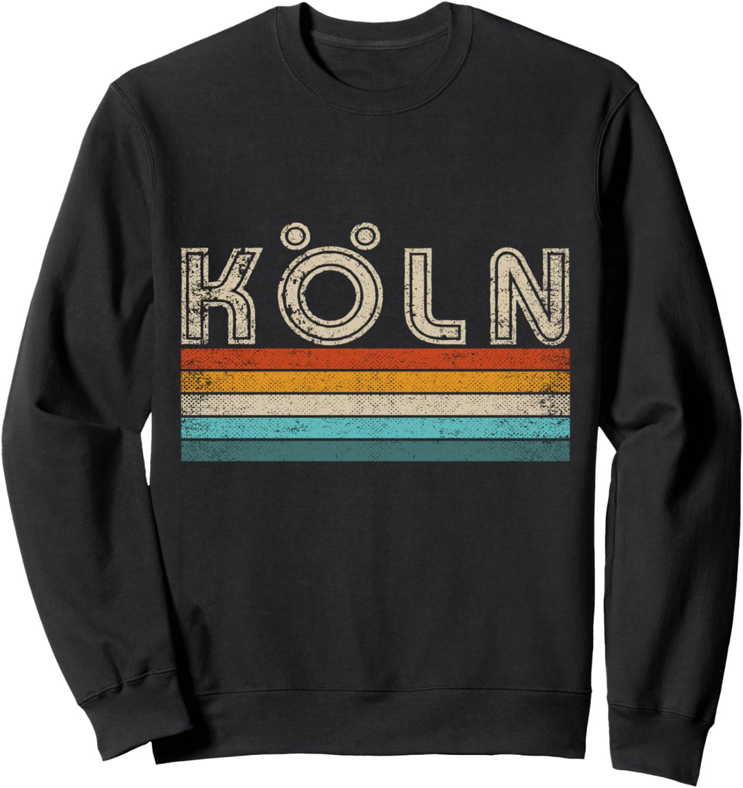 Köln Souvenir Retro 70er 80er Kölle NRW Köln Sweatshirt