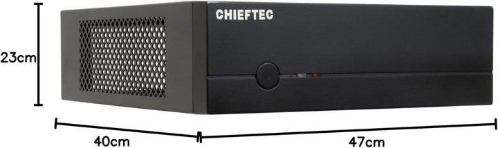 Chieftec IX-01B-OP Compact Serie Mini-Tower PC-Gehäuse schwarz