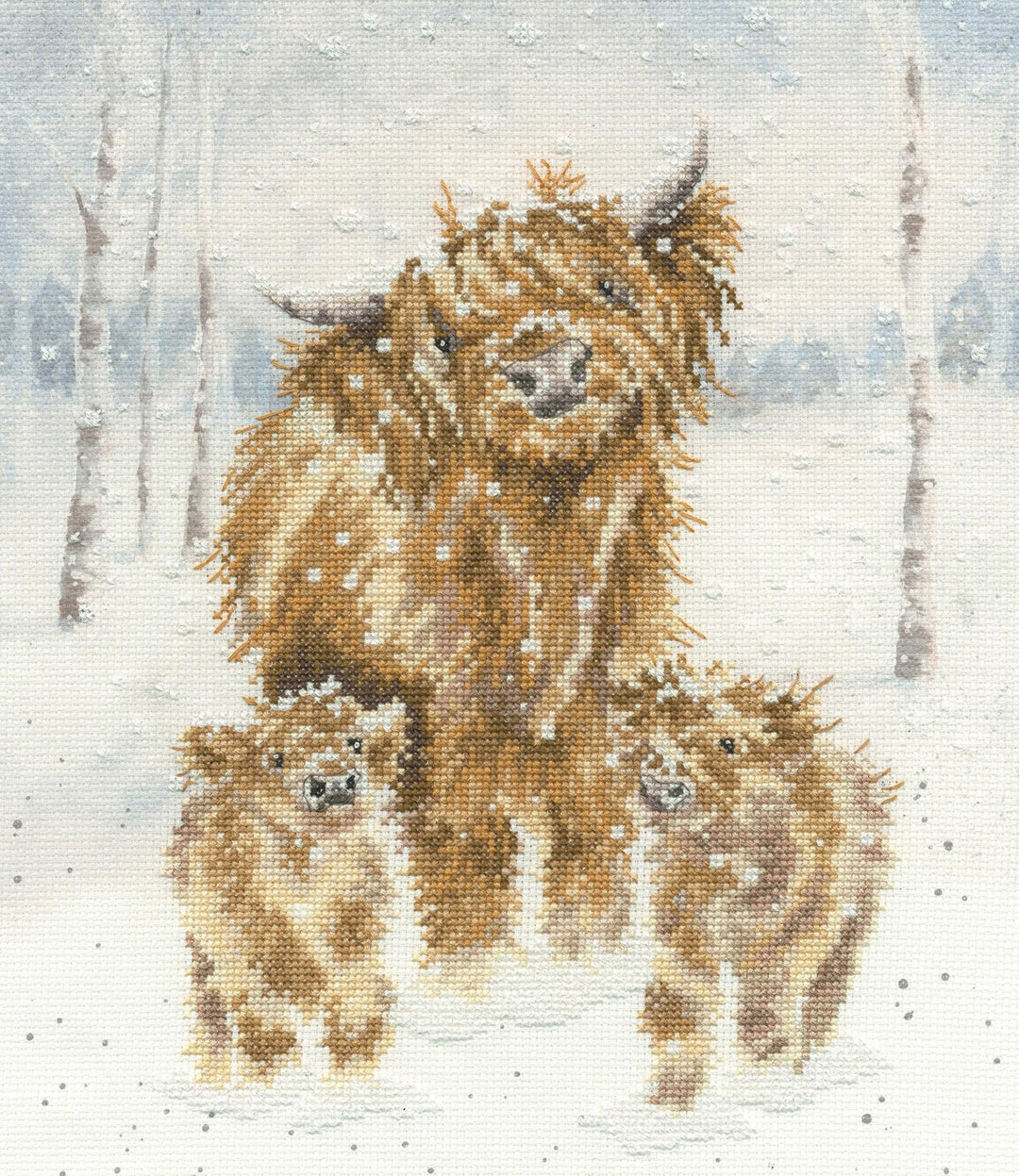 Bothy Threads Kreuzstich-Set, Motiv "Highland Christmas"