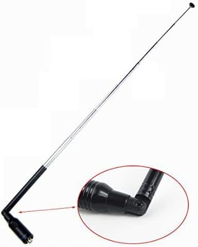 Dragon Trading NAGOYA NA-774 antenne SMA-F SMA-M Teleskop Dual Band UHF &amp; UKW