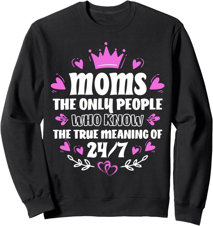 Mama Ehefrau Mama Leben Lustig Muttertag Sweatshirt